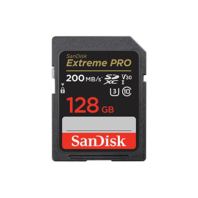 SanDisk - 128GB Extreme PRO Memory Card