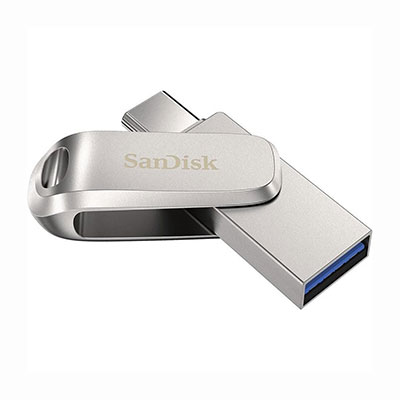 SanDisk - 64GB Ultra Dual Drive Luxe USB 3.1 Flash Drive