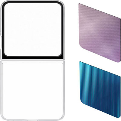Samsung - Case, Galaxy Z Flip 5, Flipsuit transparent Clear