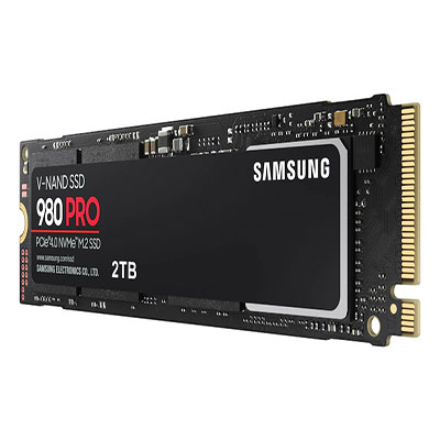 Samsung - Internal SSD, 2TB, 980 Pro Pcle 4.0, Black