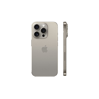 Apple - iPhone 15 Pro, 128GB, Natural Titanium