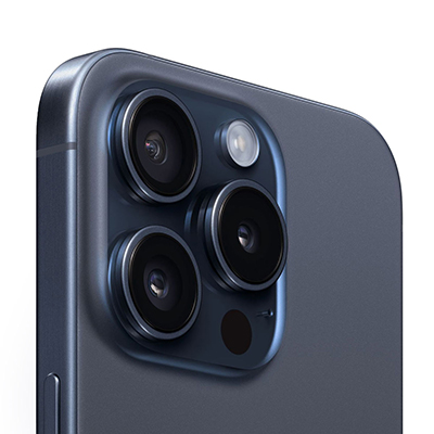 Apple - iPhone 15 Pro, 128GB, Blue Titanium