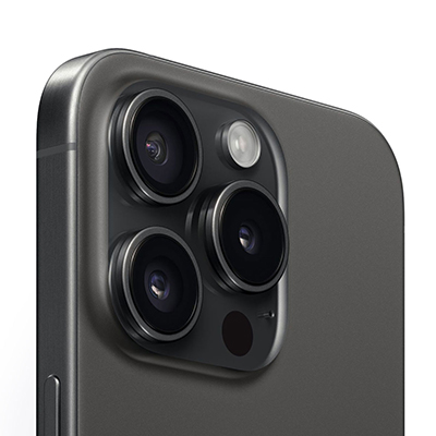 Apple - iPhone 15 Pro, 256GB, Black Titanium