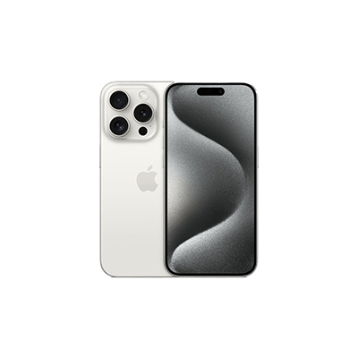 Apple - iPhone 15 Pro, 1TB, White Titanium