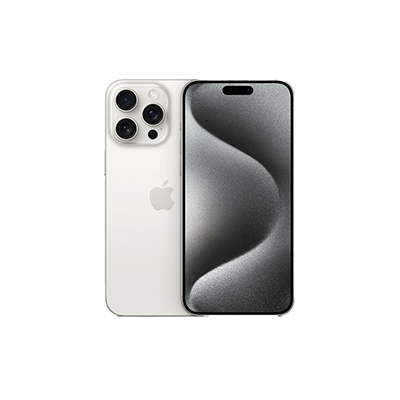 Apple - iPhone 15 Pro Max, 256GB, White Titanium