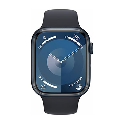 Apple - Apple Watch Series 9 45mm Midnight Aluminum