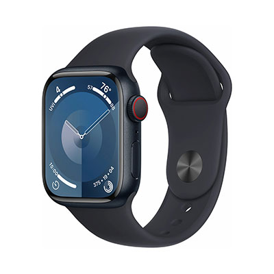 Apple - Apple Watch Series 9 41mm Midnight Aluminum