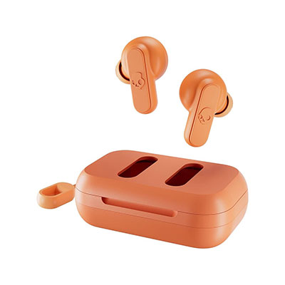 Skullcandy - Dime 3 True Wireless Eardbuds, Orange