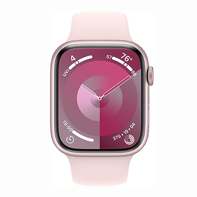 Apple - Watch S9 45MM Pink Aluminum GPS