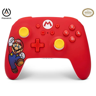 Nintendo - PowerA Wireless Controller for Nintendo Switch - Mario Joy