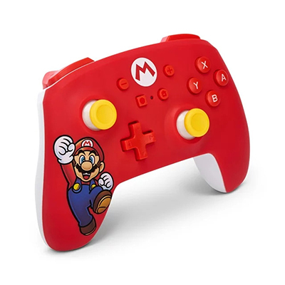 Nintendo - PowerA Wireless Controller for Nintendo Switch - Mario Joy