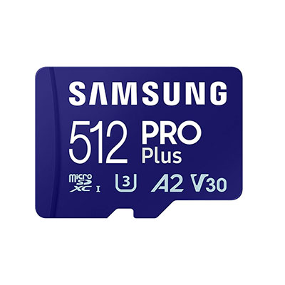 Samsung - PRO Plus + Reader microSDXC 512GB