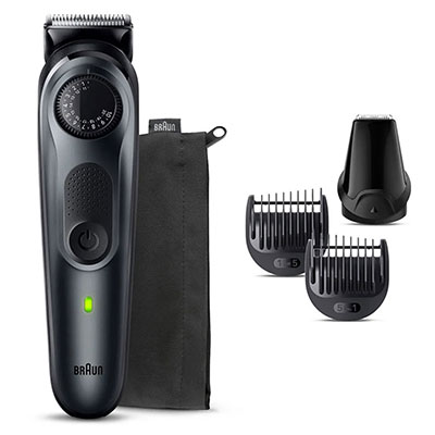 Braun - Beard trimmer 5 BT5450 with precision wheel, 6 styling tools