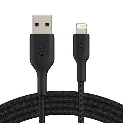 Belkin - Braided Lightning to USB-A Cable