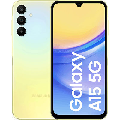 Samsung - A15 6GB + 128GB 5G, Dual Sim - Yellow