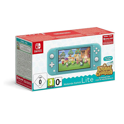 Nintendo - Switch Lite Animal Crossing: New Horizons Timmy & Tommy Aloha Edition
