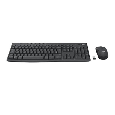 Logitech - MK370 Combo for Business, Graphite - keyboard and mouse set