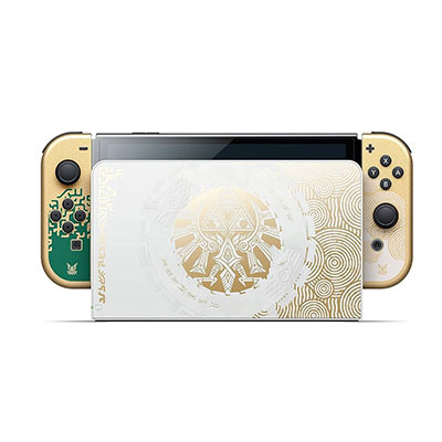 Nintendo - Switch OLED Console - The Legend of Zelda: Tears of the Kingdom Edition - Green