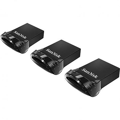 SanDisk Ultra Fit USB 3.1 Flash Drive 32GB Black