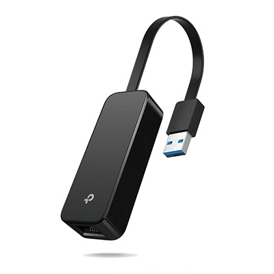 TP-Link - Foldable USB 3.0 to Gigabit Ethernet LAN Network Adapter
