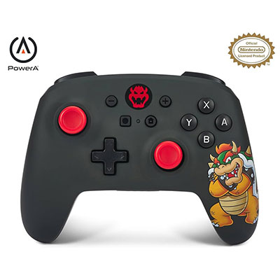 PowerA - Wireless Controller for Nintendo Switch - King Bowser