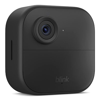 Blink - Outdoor 4 1-Camera Wireless 1080p Security System - Black