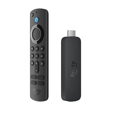 Amazon - Fire TV Stick 4K Max streaming device, supports Wi-Fi 6E - Black