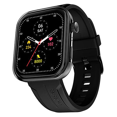 Noise - Pro 5 Max 49MM Smart Watch AMOLED - Jet Black