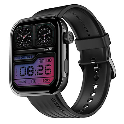Noise - Pro 5, 44MM Smart Watch AMOLED - Black