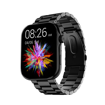 Noise - Vision 3, 49MM Smart Watch AMOLED - Black