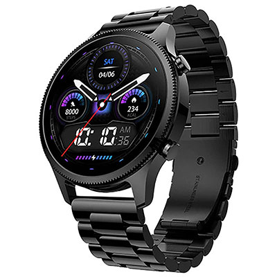 Noise - Halo 37MM, Smart Watch AMOLED - Black Metal