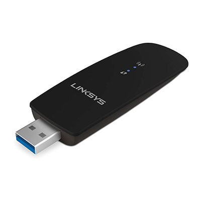 Linksys - Dual-Band AC1200 WiFi 5 USB Adapter