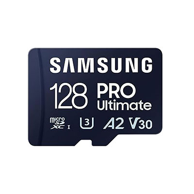 Samsung - Pro Plus + Adapter 128GB microSDXC Memory Card, Up-to 180MB/s