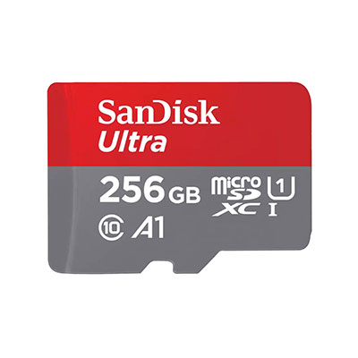 SanDisk - Ultra microSD 256GB with SD Adapter
