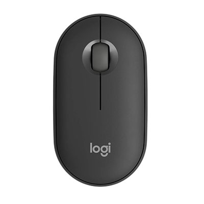 Logitech - Logitech M350 Pebble 2 Slim mouse Tonal - Graphite