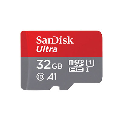 SanDisk - Ultra UHS-I microSDHC Memory Card, 32GB