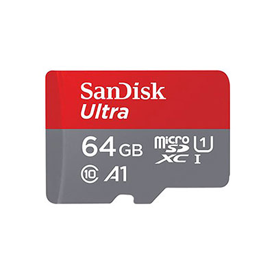 SanDisk - Ultra 64 GB Class 10/UHS-I microSDXC