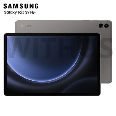 Samsung - Galaxy Tab S9 FE+, 5G, 12GB, 256GB - Gray