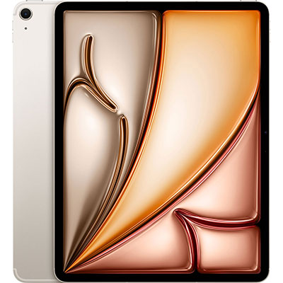 Apple - 13-inch iPad Air M2 chip Wi-Fi 128GB - Starlight