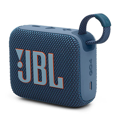 JBL - Go 4 Portable Bluetooth Speaker - Blue