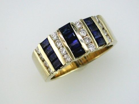 Sapphire & Diamond Ring, Royal 2827SP