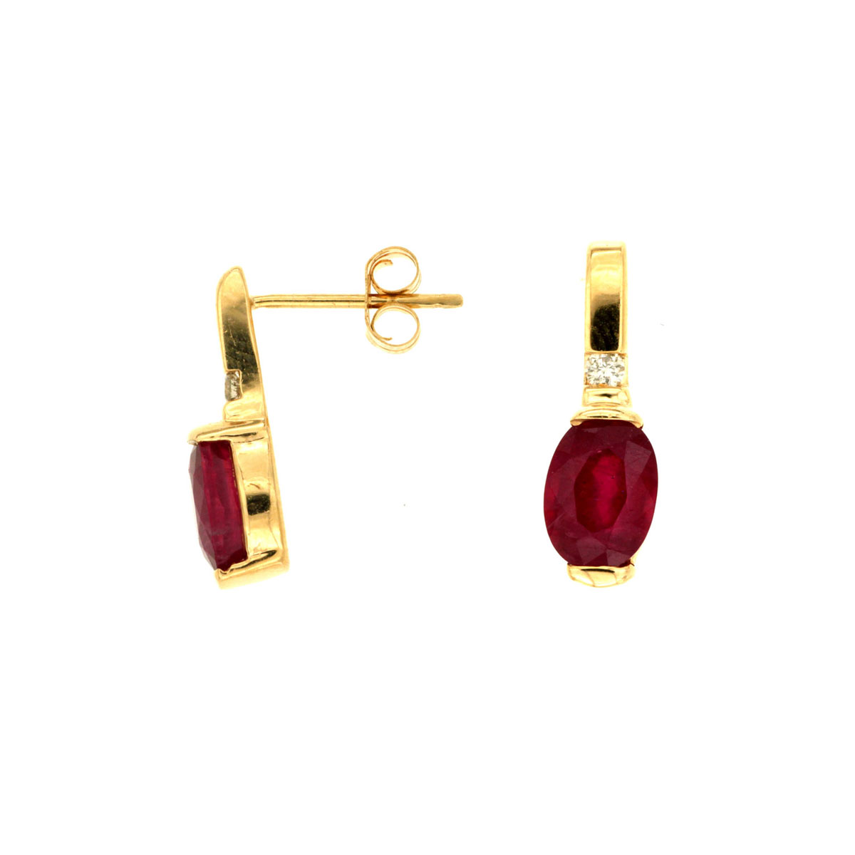 Ruby & Diamond Earring, Royal 3670RB