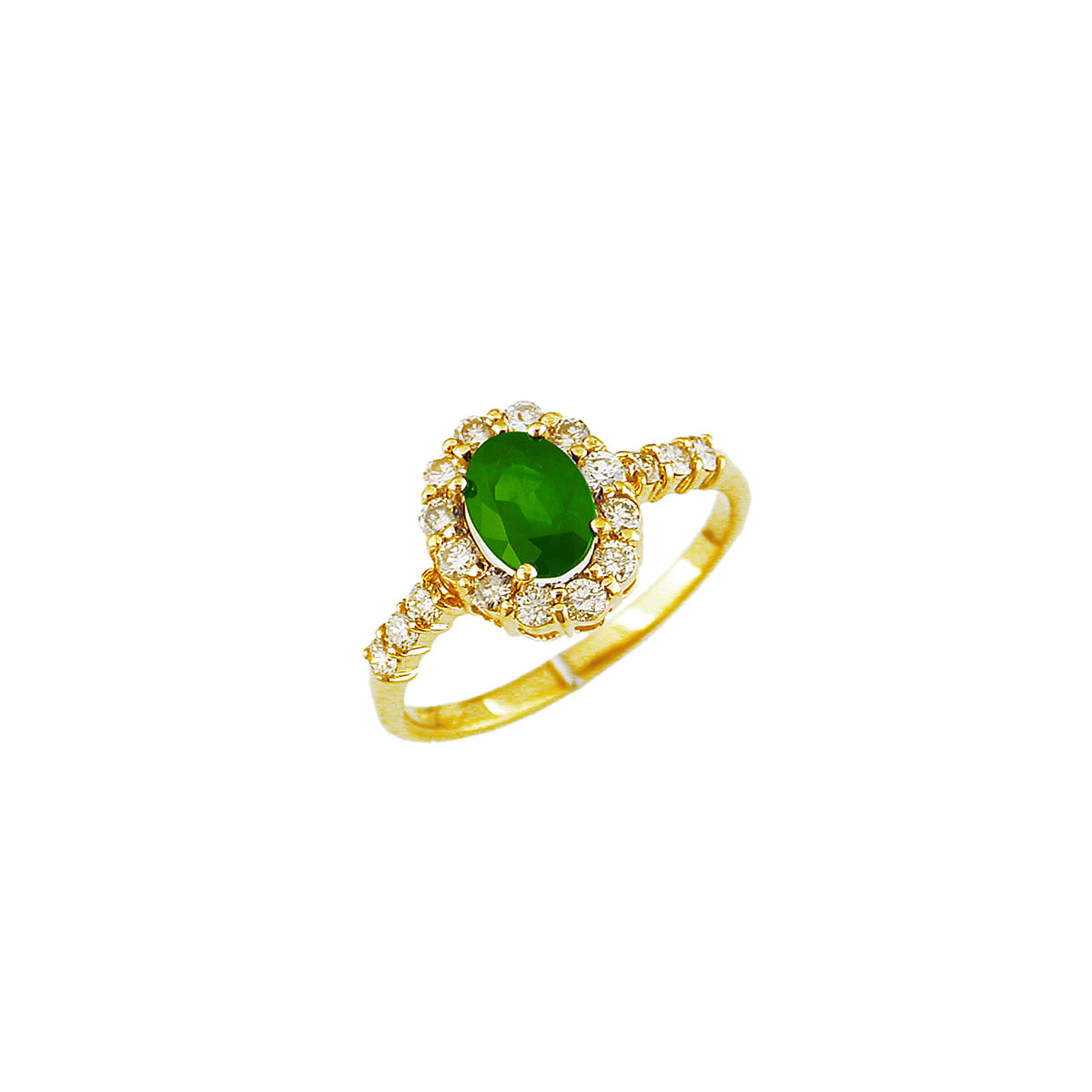 Emerald & Diamond Ring, Royal 3788EM