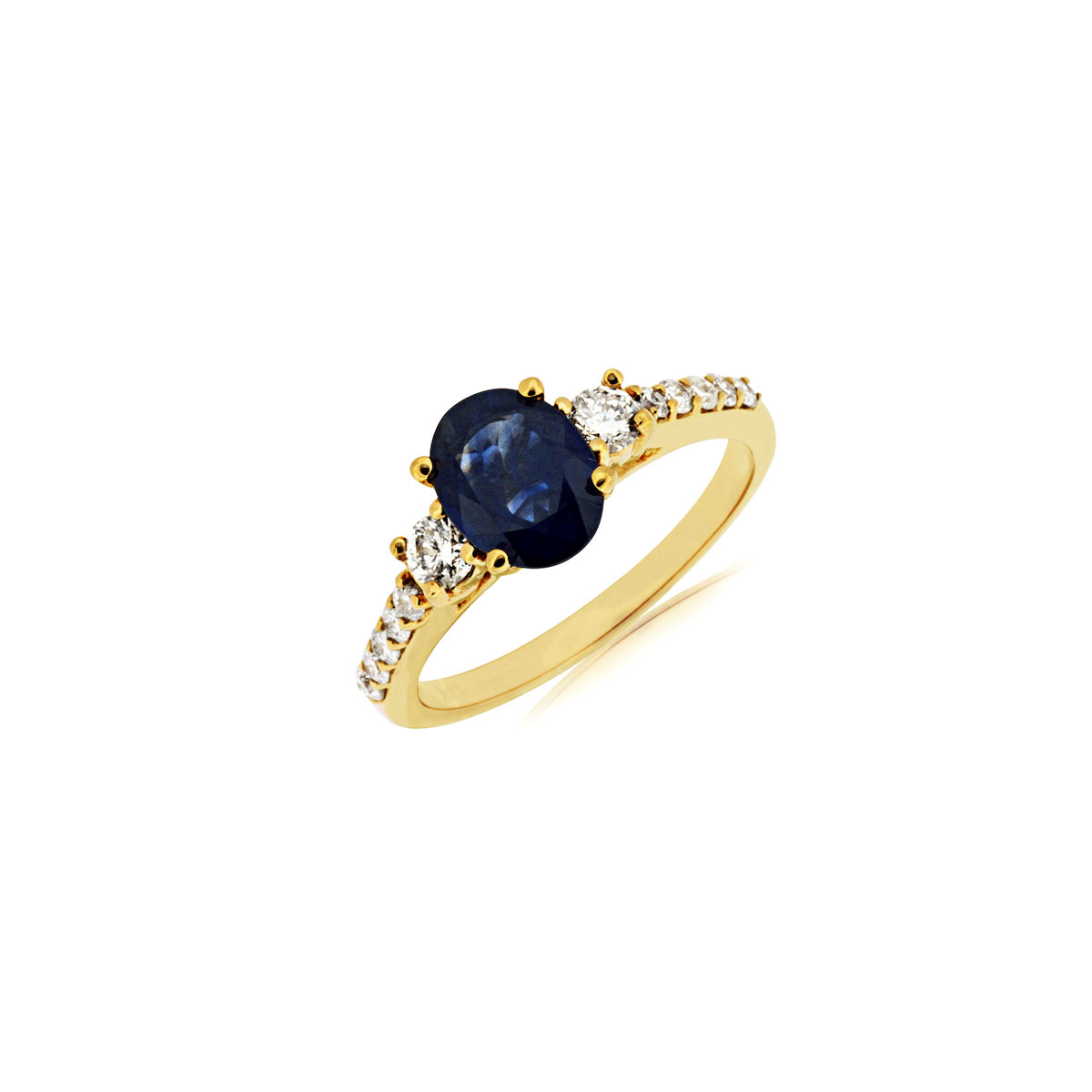 Sapphire & Diamond Ring, Royal 3834SP