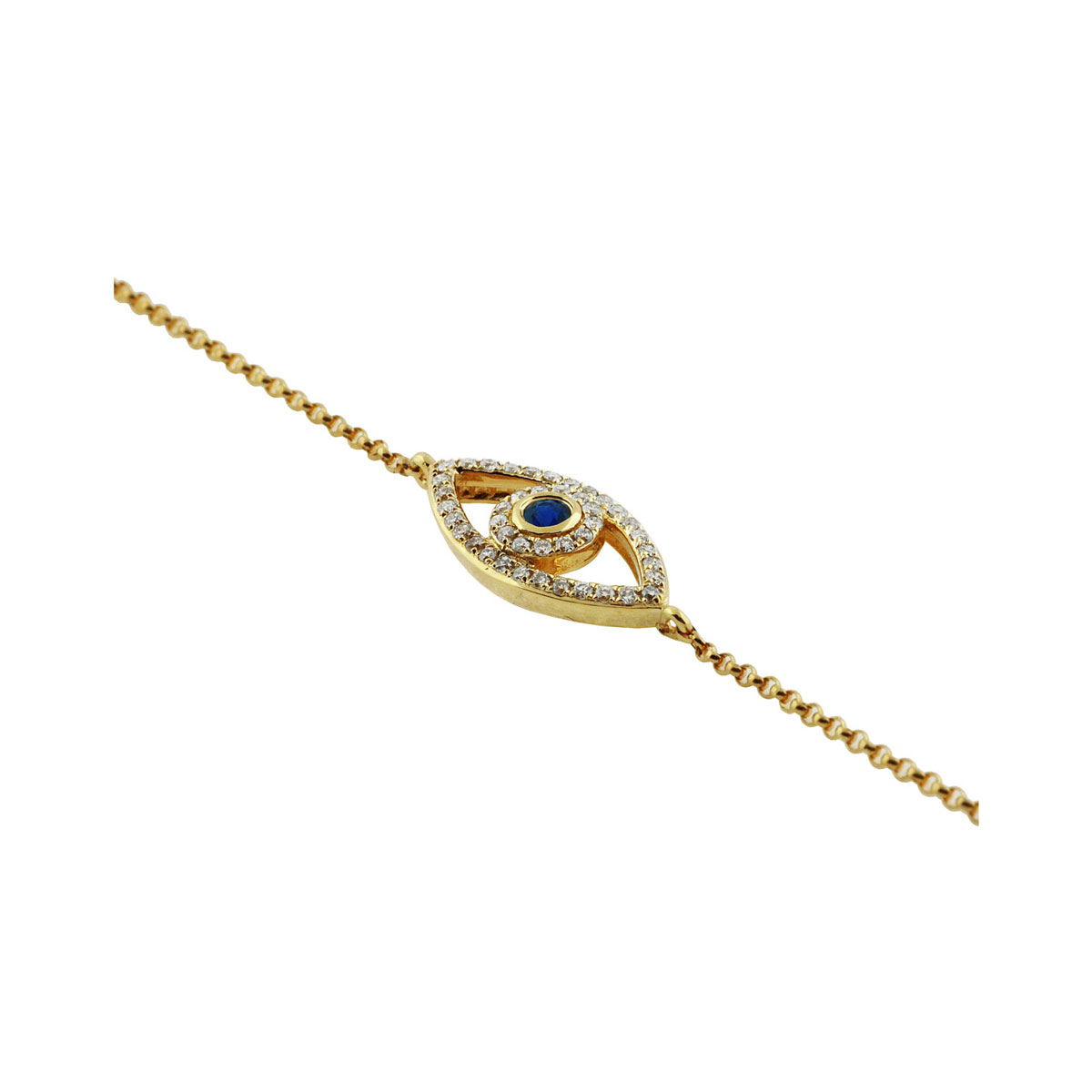 Sapphire & Diamond Bracelet, Royal C5612S