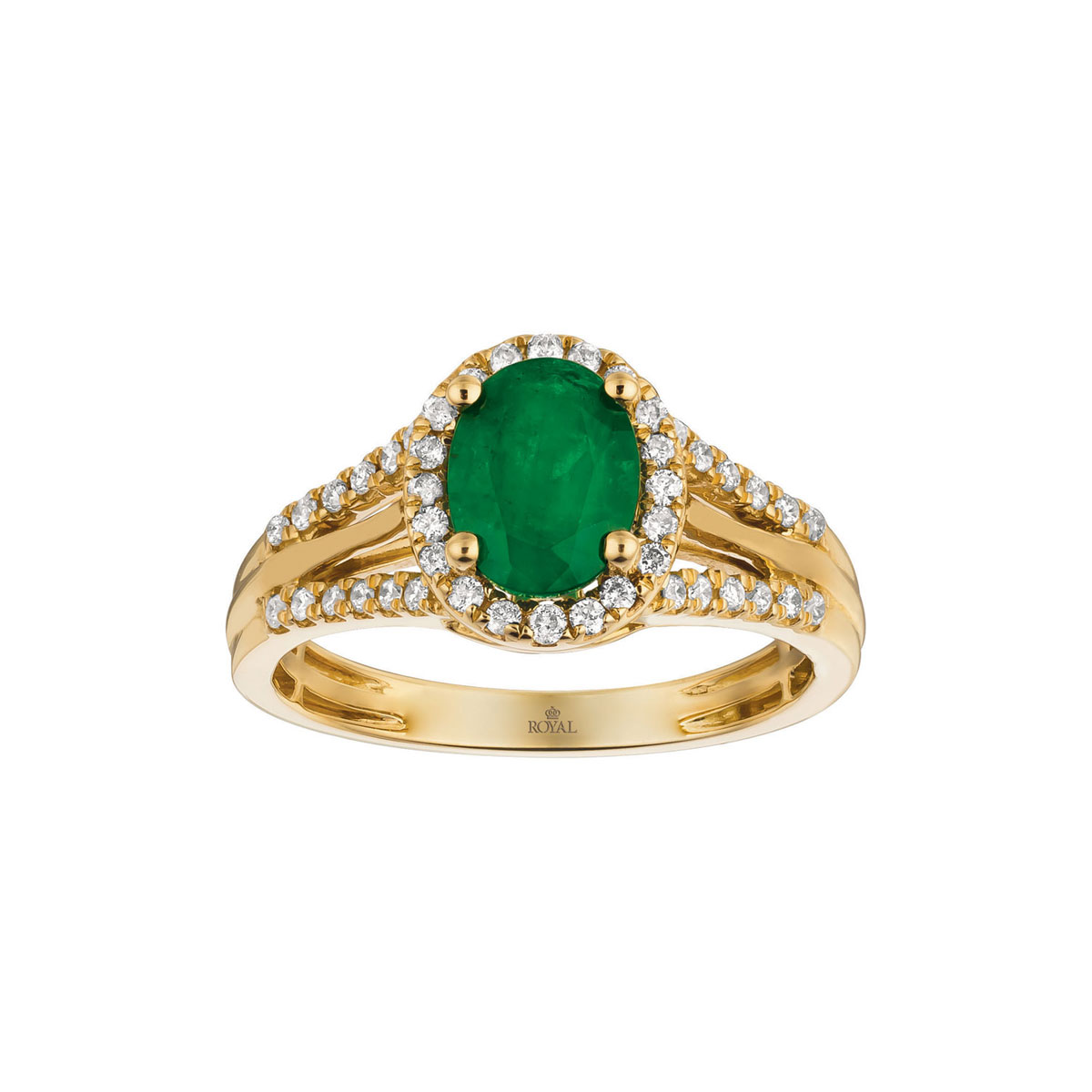 Emerald & Diamond Ring, Royal C5698EM