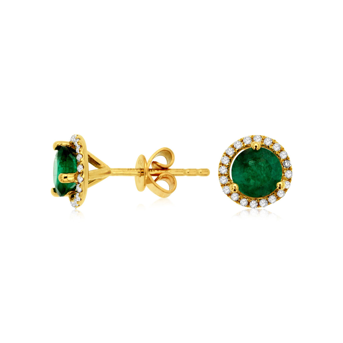 Emerald & Diamond Earring, Royal C6405EM