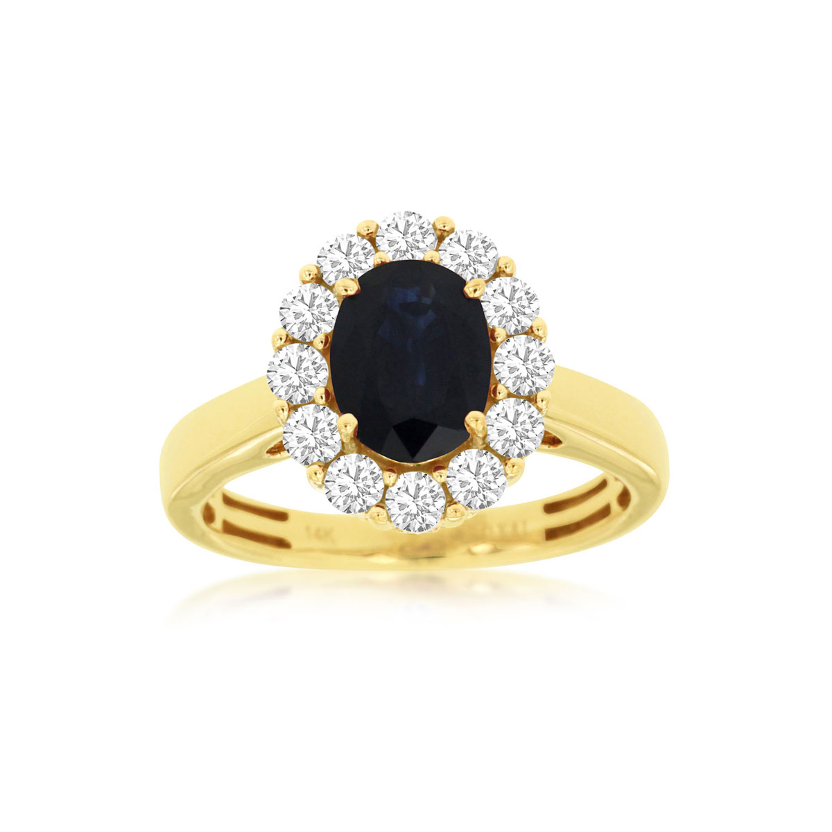 Sapphire & Diamond Ring, Royal C8425SP