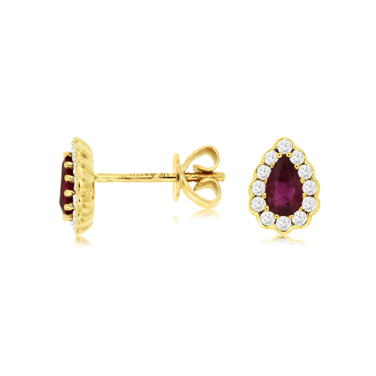 Ruby & Diamond Earring, Royal C8533RB