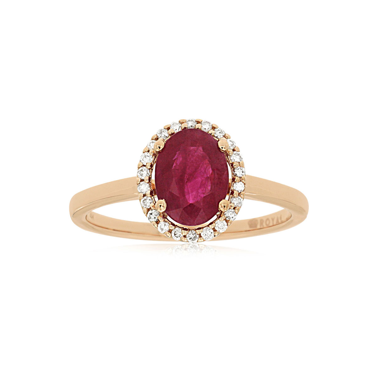 Ruby & Diamond Ring, Royal PC7163R